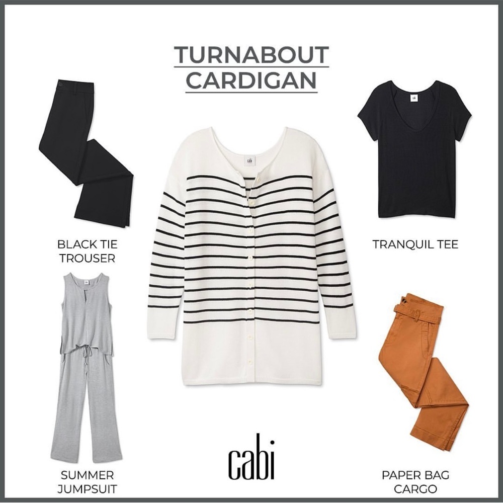 cabi Turnabout Cardigan Size S